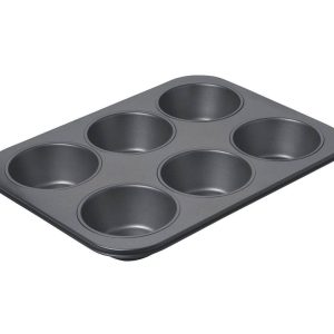 Teglia Muffin Grandi (6 pz) –  Kitchen Craft
