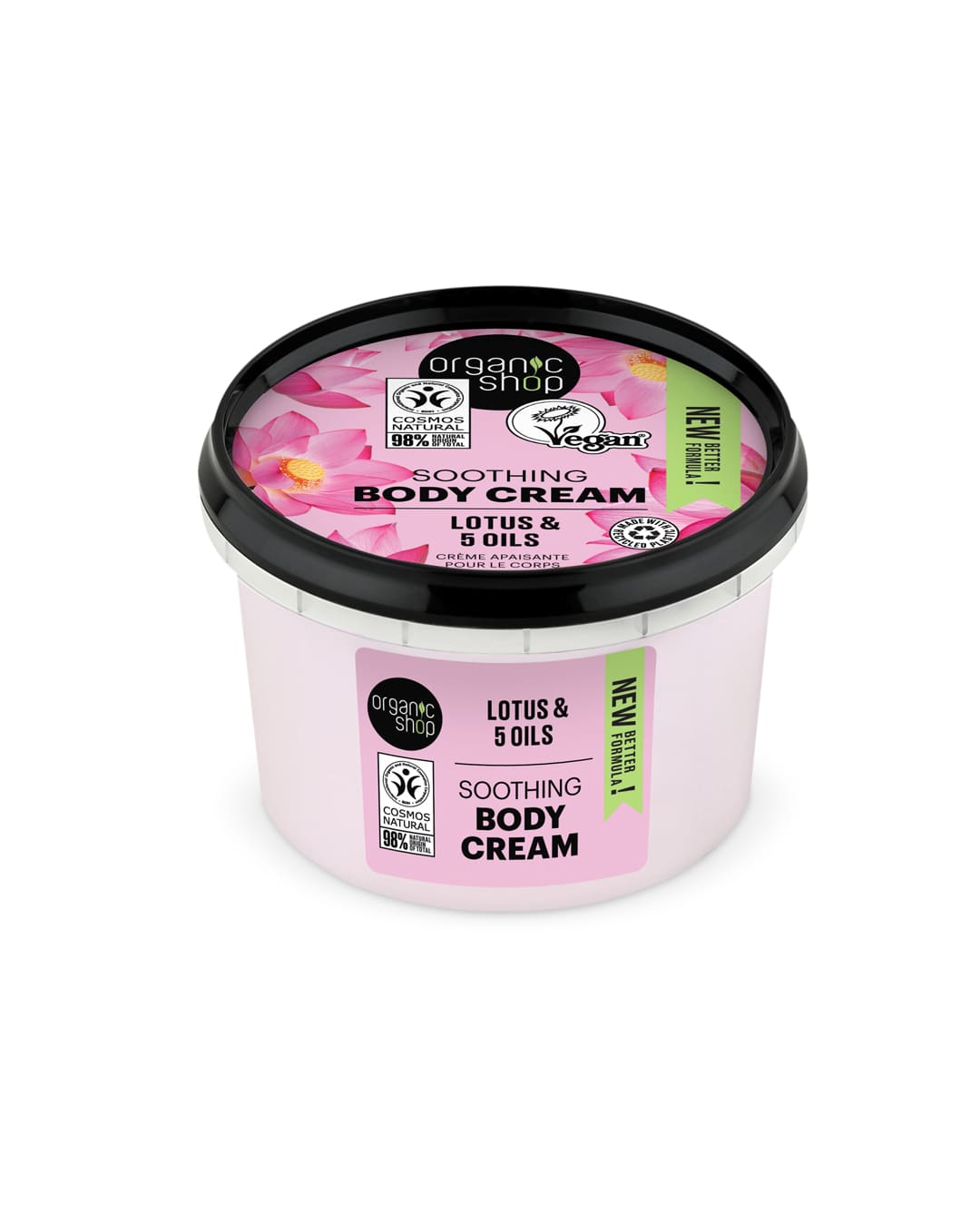 CREMA CORPO FIORE DI LOTO E 5 OLI organic shop - immagine 2