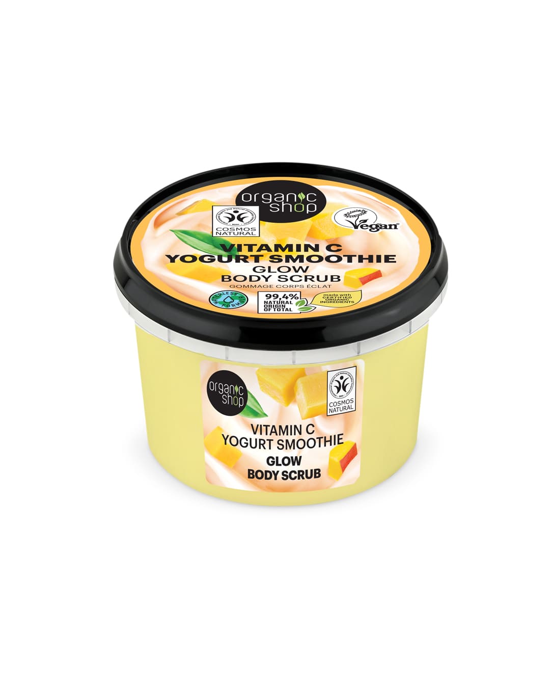 VITAMIN C YOGURT SMOOTHIE BODY SCRUB organic shop