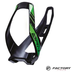 Portaborraccia bici BRN PRO nero verde fluo