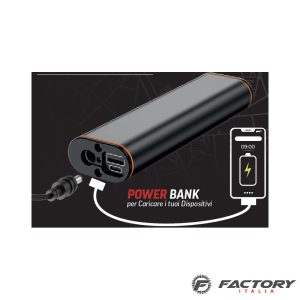 Power bank per fanali bici a led 20.000mAh