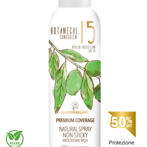 BOTANICAL SUNSCREEN-NATURAL SPRAY SPF 15 177 ML – PROTEZIONE SOLARE MINERALE