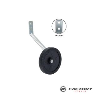 Coppia di rotelle bici bimbo 2 fori al telaio 16″