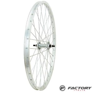 Ruota bici 24 pollici posteriore 6 velocità in alluminio