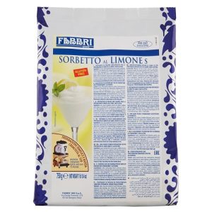 Fabbri Base Sorbetto Al Limone G 750 (per Preparare Fino A 60 Porzioni)