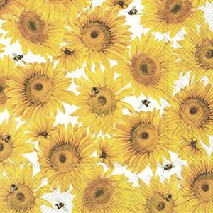 IHR Schonhuber Tovaglioli di Carta Sunflower