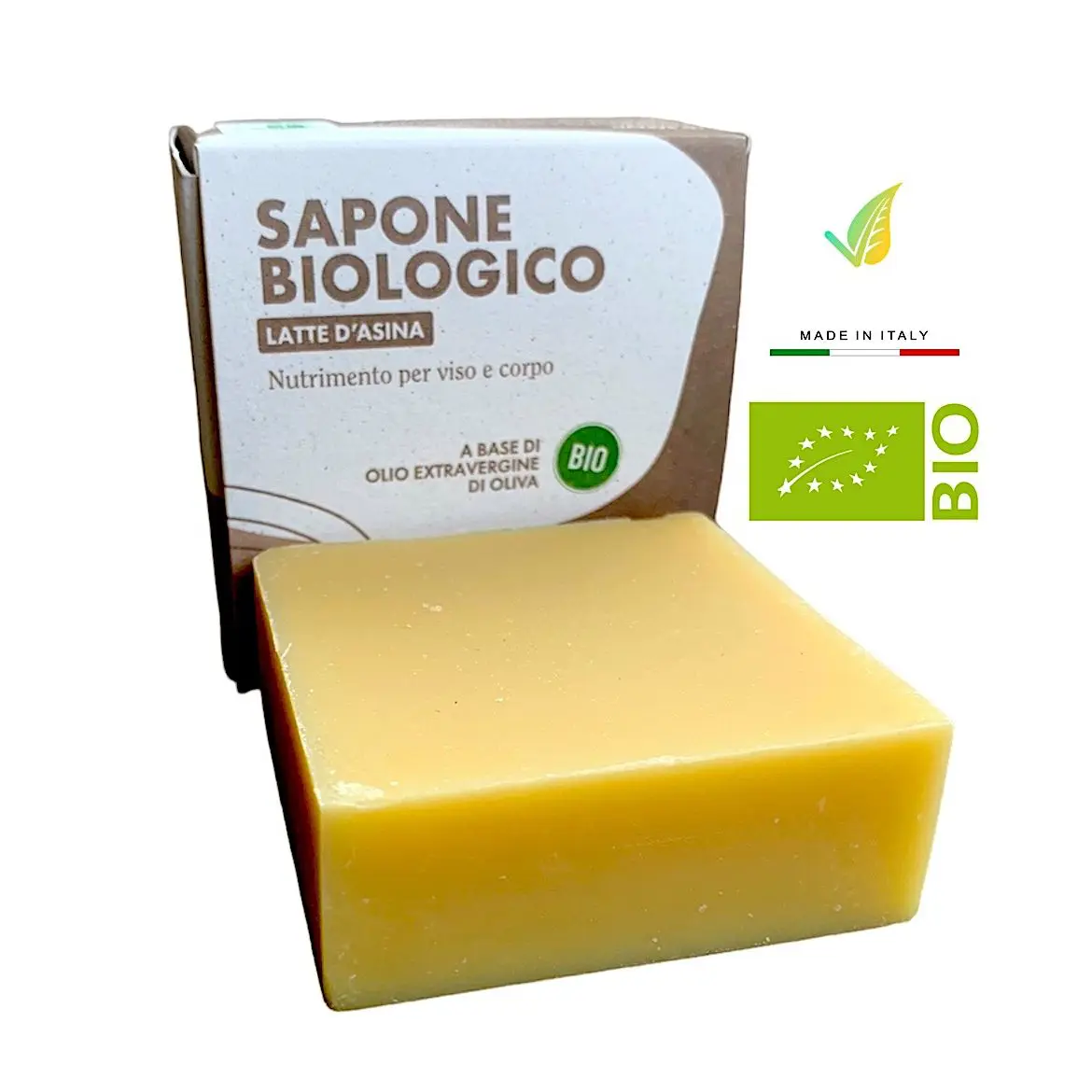Sapone al Latte di Asina Biologico 100g - immagine 2
