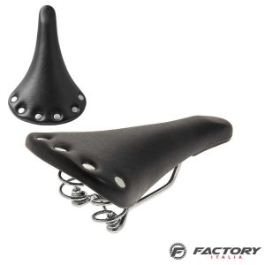 Sella BRN Retrò sport con molle nera