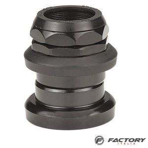 Serie sterzo bici standard 1 pollice nero