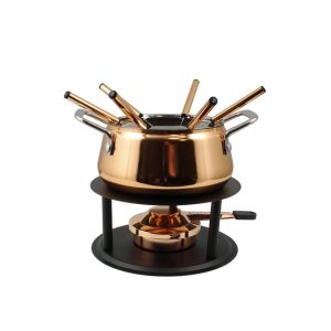 Set Fonduta “Peak” Acciaio inox – 10 pezzi