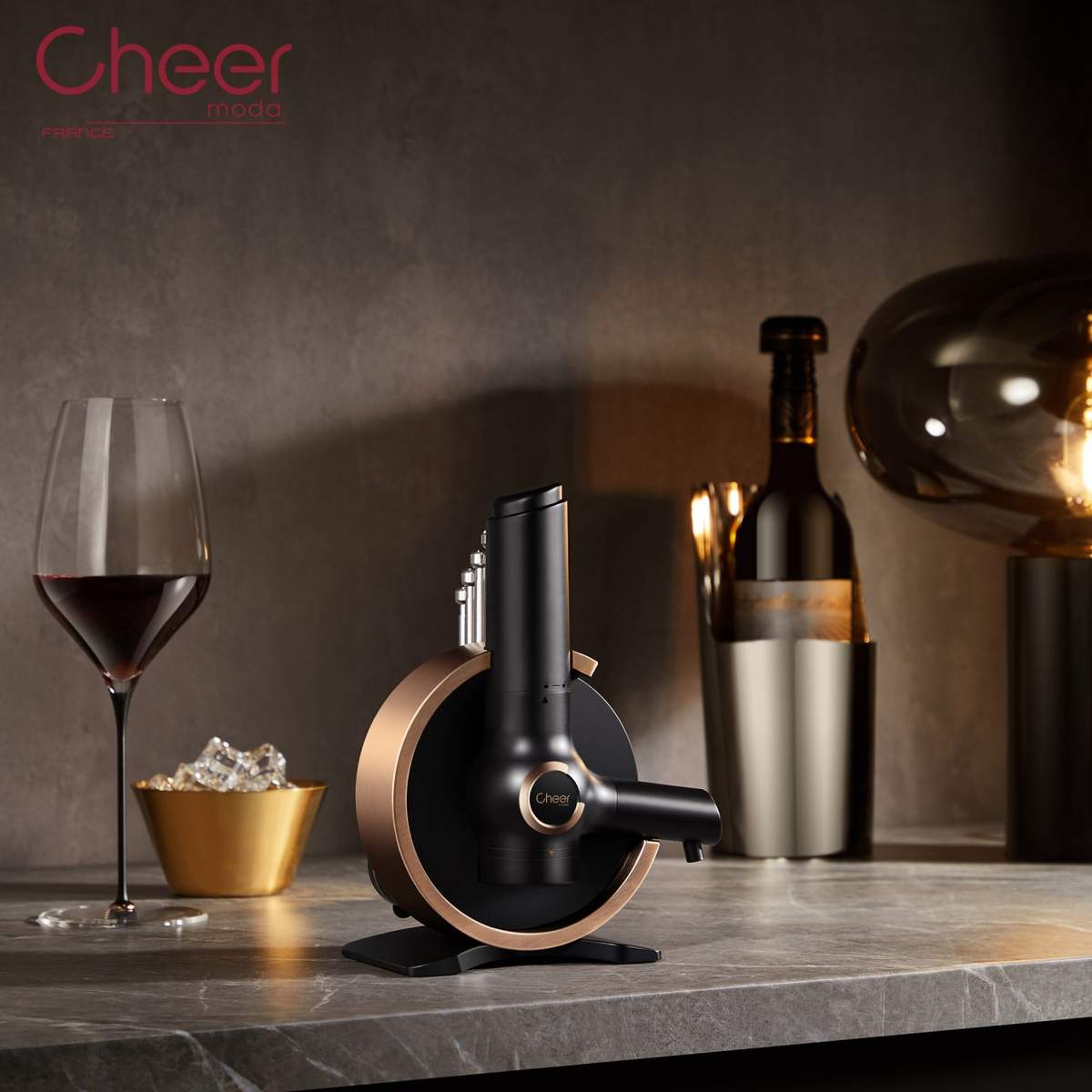 Sistema conservazione vino Connoisseur Cheer Moda CH23000 - immagine 9