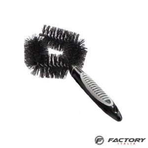 Spazzola per pulizia copertoni e telaio bici