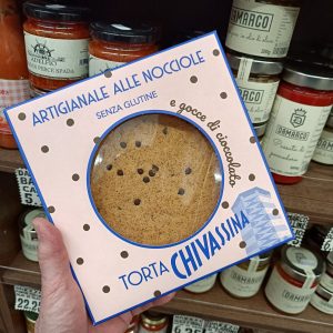 Torta Nocciole Chivassina Cioccolato Gr.300