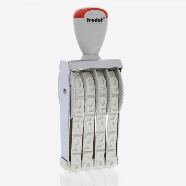 Trodat Classic 15184 Timbro Numeratore 4 colonne 18 mm - immagine 2