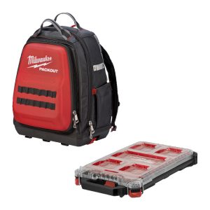 Milwaukee ZAINO 48 TASCHE PACKOUT + PACKOUT SLIM OMAGGIO COD. 4932493621