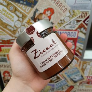 Ziccat Crema Gianduia 50%Nocciole Gr.220
