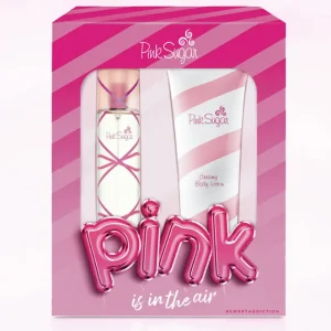 AQUOLINA PINK SUGAR CONFEZIONE REGALO EAU DE TOILETTE 100 ML+ BODY LOTION 250 ML