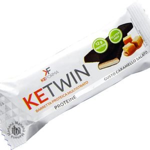 Keforma Barretta Proteica Senza Polioli KE TWIN Gusto Caramello Salato 40 g.