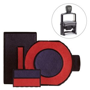 TRODAT PROFESSIONAL 6/58/2 blister  Cartucce di ricambio blister 2 pezzi bicolore  blu-rosso