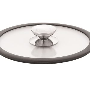 Berndes Stone Click Coperchio vetro borosilicato/silicone