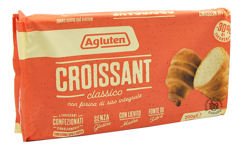 Agluten Croissant Tradizionale Senza Glutine 200 g.