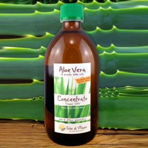 Succo aloe vera concentrato 5x – senza aloina