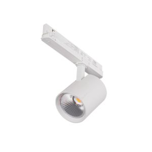 Faretto a Led per binario 18W 1700 lumen CRI90 Bianco Luce calda 3000K