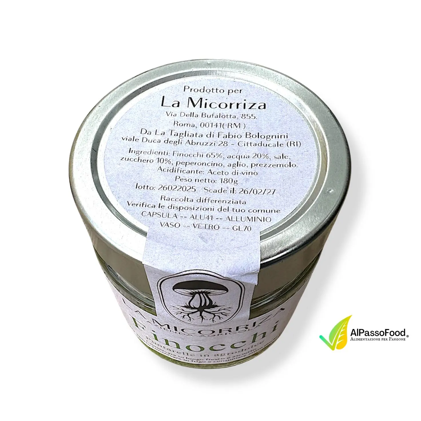 Puntarelle di Finocchio in Agrodolce 180g - immagine 3