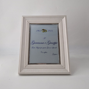 Cornice Bianca Semplice