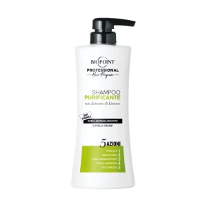 BIOPOINT PROFESSIONAL SHAMPOO PURIFICANTE 5 AZIONI CAPELLI GRASSI 400 ML