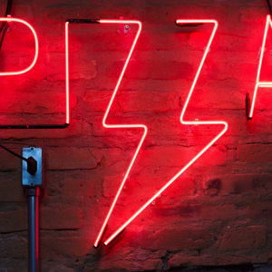 Insegna luminosa con Lettere al Neon in Rilievo 3D Altezza del Carattere sino a 60 cm incluso Telaio e Trasformatore dedicato Dual Protect