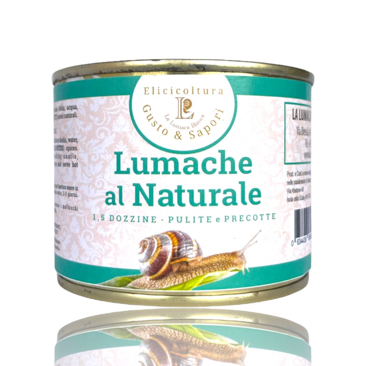 Lumache al naturale precotte
