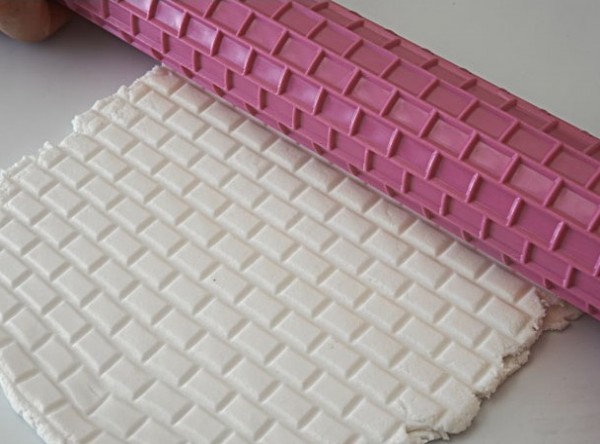 Mattarello decorativo “Mattoncini” – Wonder Cake Silikomart