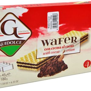 Guidolce Wafer al Cacao Senza Glutine 4 x 45 g.