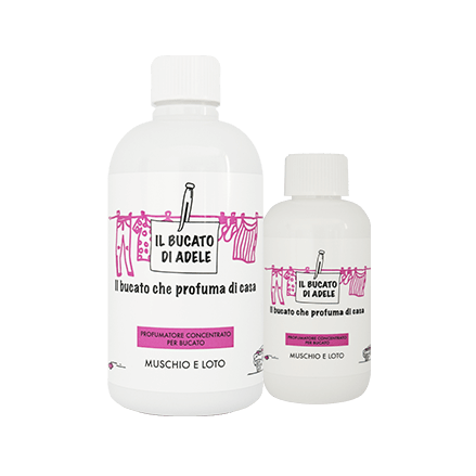 Profumatore di Bucato ‘MUSCHIO E LOTO’ – Bucato di Adele 500ml - immagine 2
