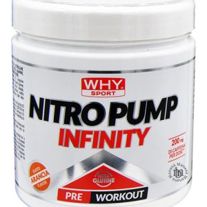 Why Sport Nitro Pump Infinity Arancia 200 g.