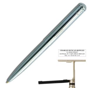 TRODAT GOLDRING – penne timbro 304130 Grandomatic acciaio 35×9 nero