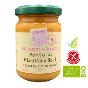 Pesto di Ricotta e Noci Biologico 140g