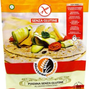 Riccione Piadina al Grano Saraceno Senza Glutine 2 X 125 g.