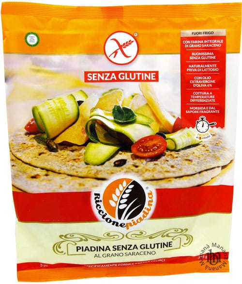 Riccione Piadina al Grano Saraceno Senza Glutine 2 X 125 g. - immagine 2