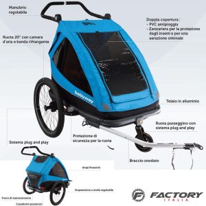 Carellino bici BRN baby way