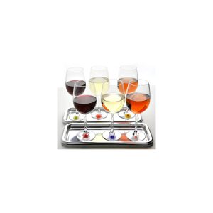 Segna Bicchiere “Fiori” riutilizzabile (6 pz)