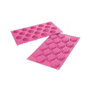 Stampo in Silicone “Mini Waffel” Tondi – Silikomart