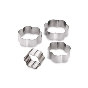 Taglia Biscotto in acciaio inox – Fiore Ø cm 4,1