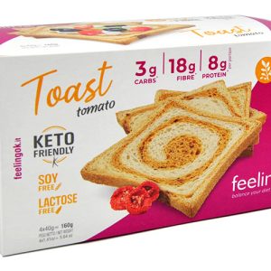 FeelingOK Toast Tomato + Fibre 4 X 40 g.