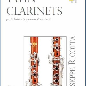 TWIN CLARINETS PER QUARTETTO DI CLARINETTI