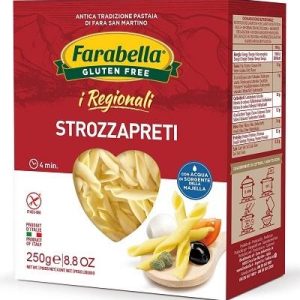 Pasta Strozzapreti senza Glutine Gluten free i Regionali FARABELLA 250gr