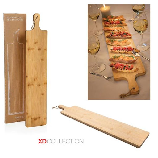 XD Design Tagliere Ukiyo Lungo in Bambù - immagine 2