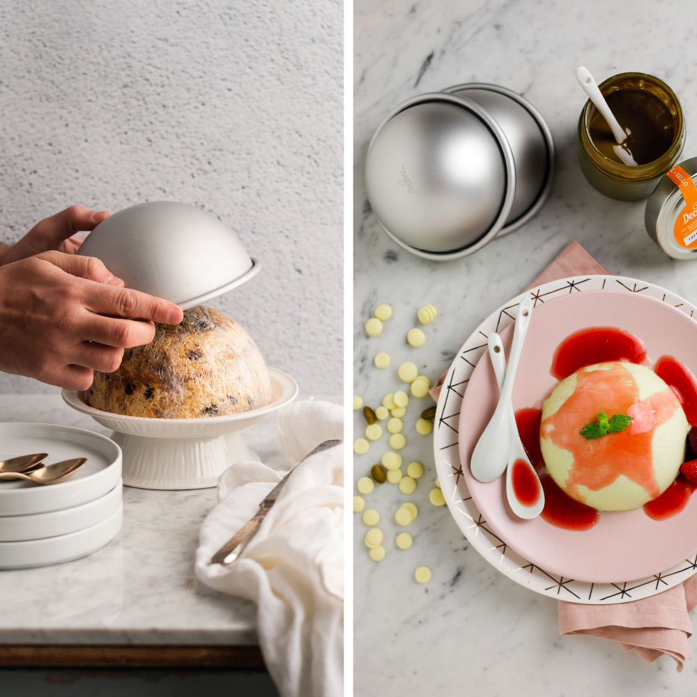 Stampo Mezza Sfera – Zuccotto cm 18 - immagine 4